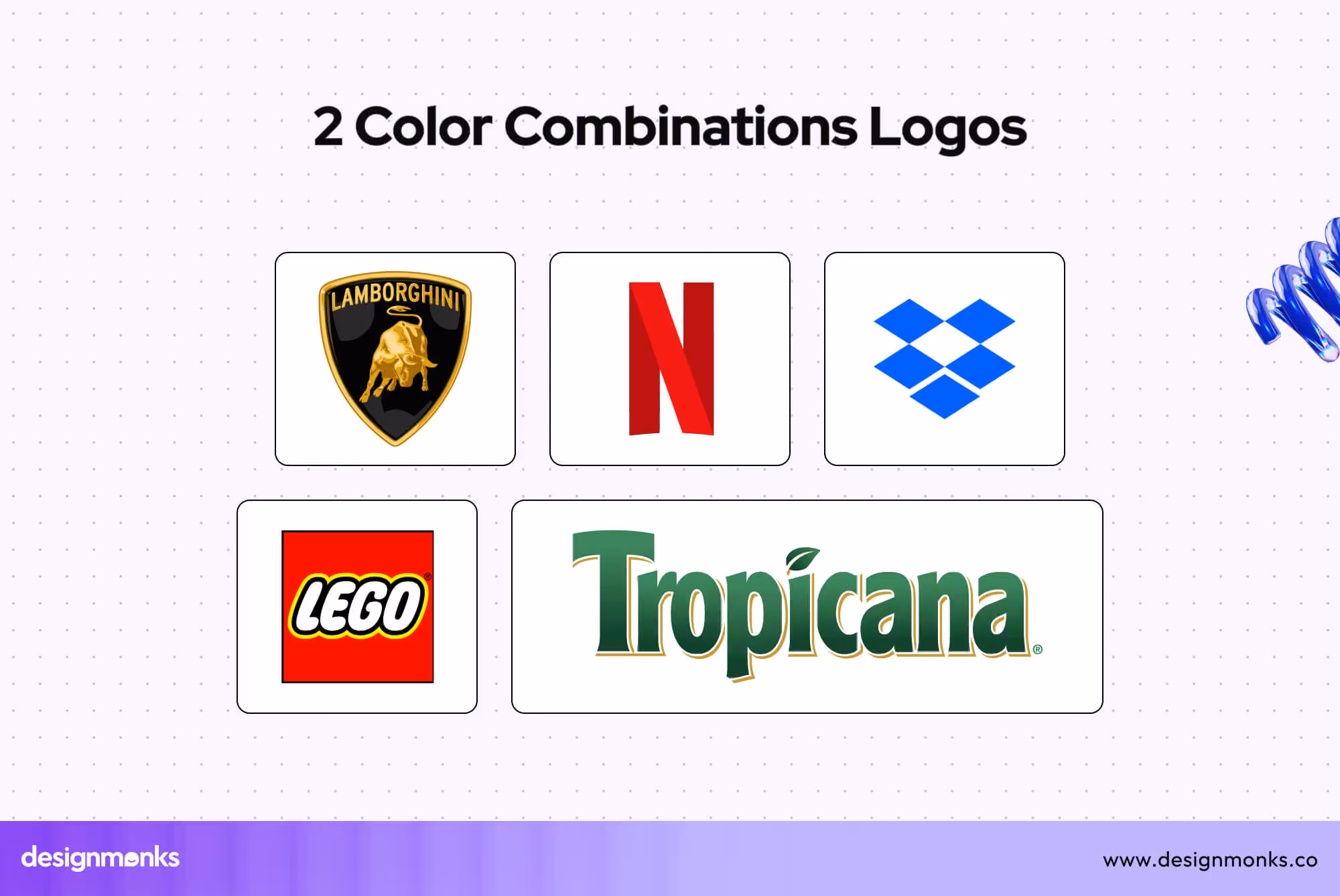 2 Color Logo Combinations